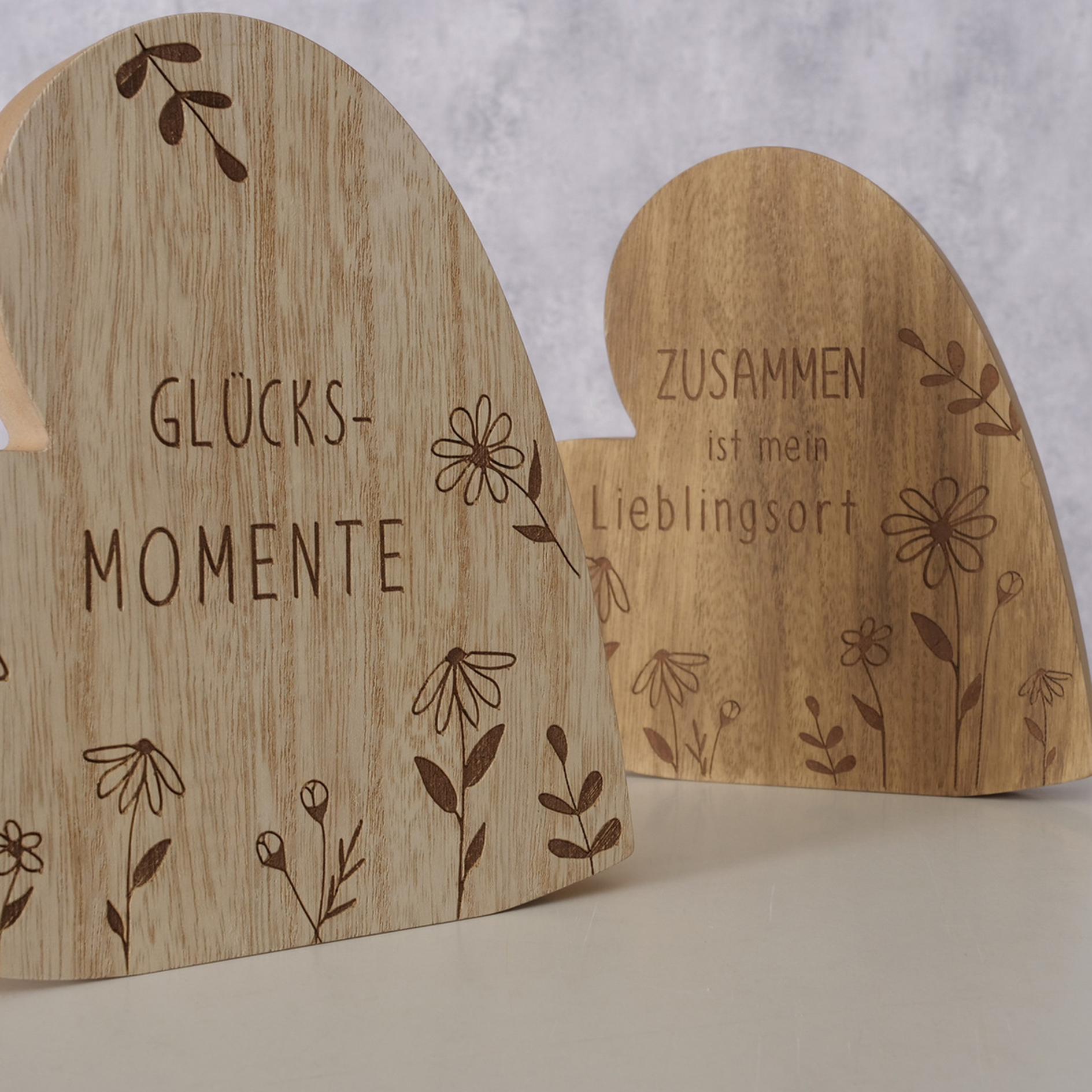 Dekoherz - braun-natur - 2-fach-sortiert