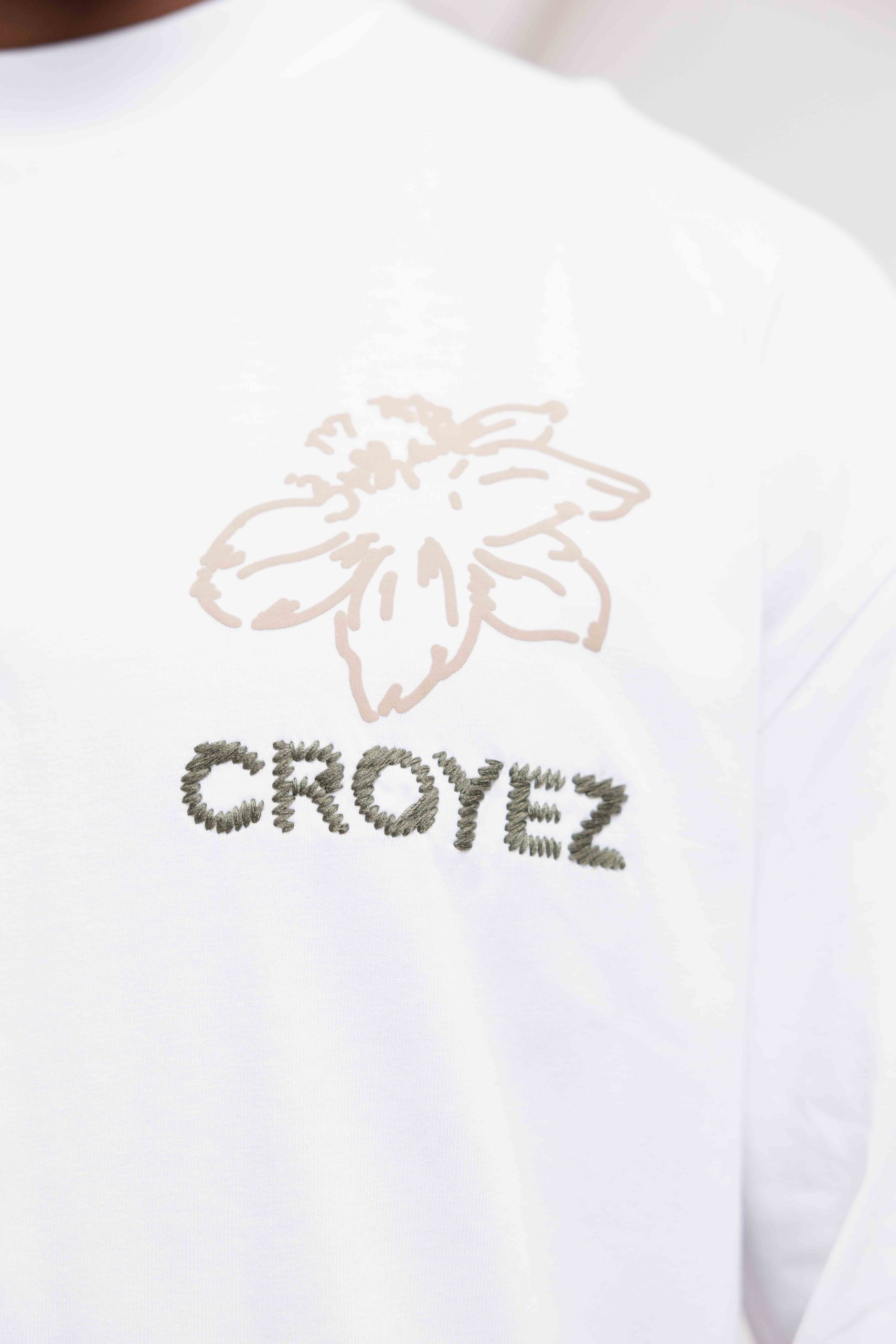 Croyez Gardener Longsleeve T-Shirt Heren Wit