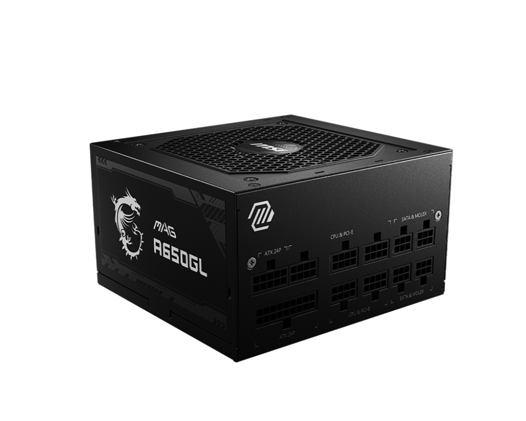 MSI MAG A650GL - 650W - 80+ Gold