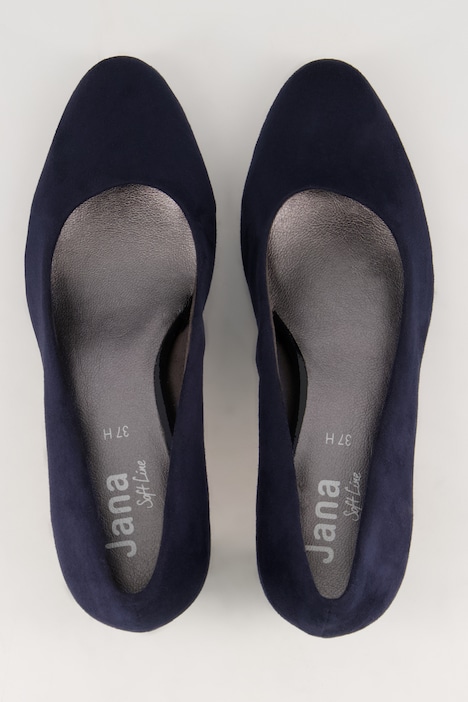 Pumps, Jana Shoes, Lederoptik, recycelt, Weite H