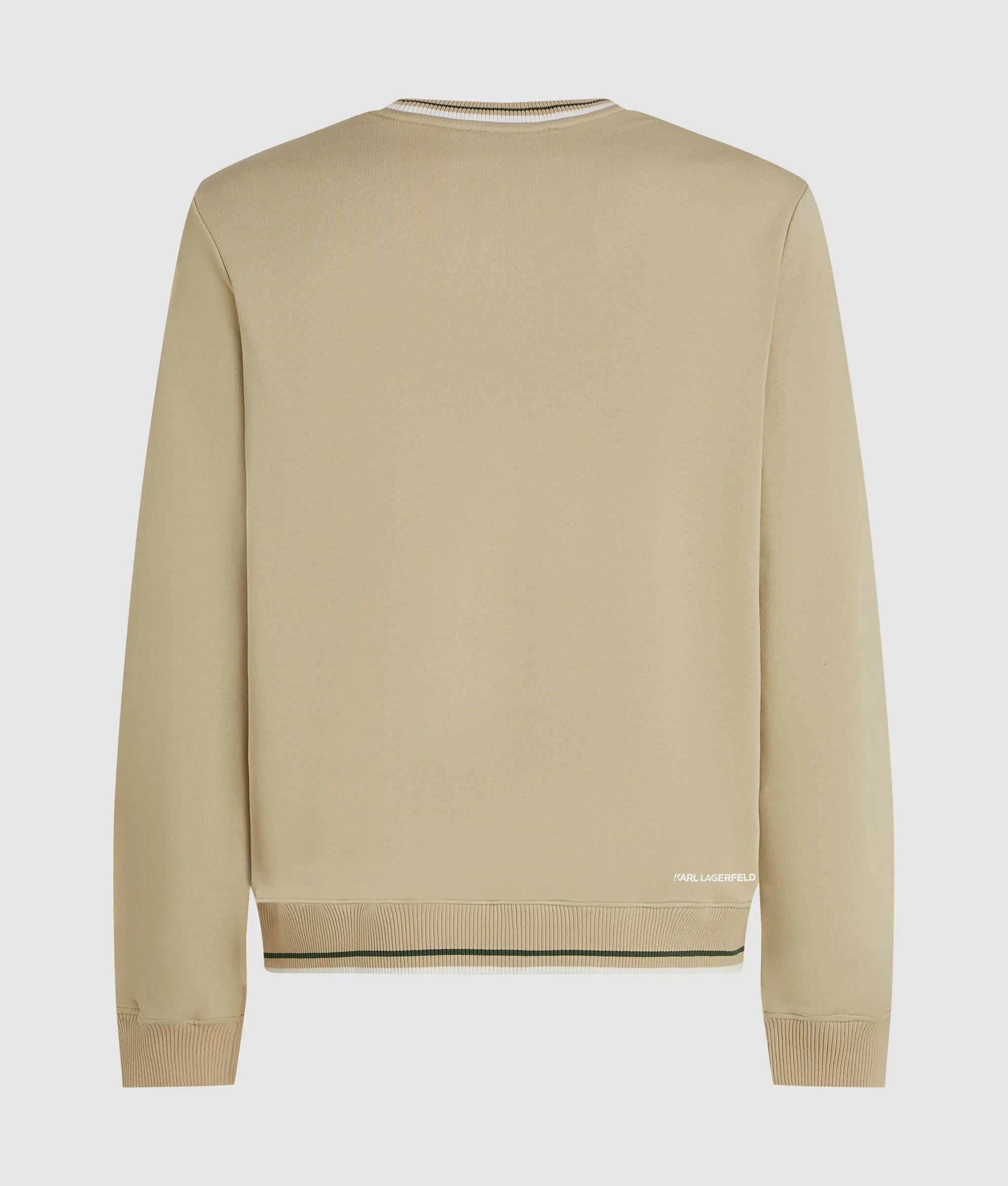 Ikon sweatshirt met streepdetail