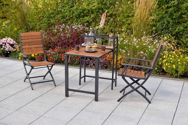 MERXX Gartensessel »Santorin« Set, 2 Stk. tlg.