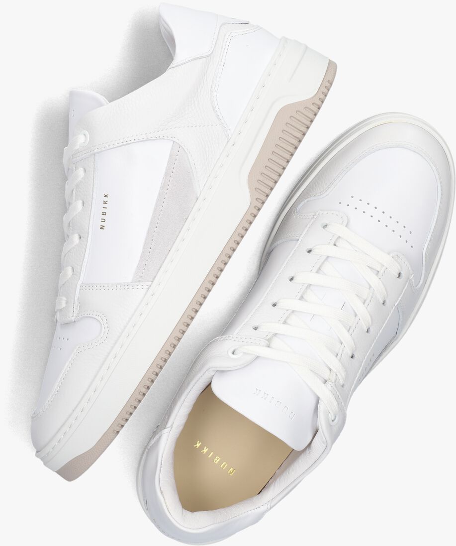 NUBIKK witte nubikk lage sneakers basket court heren