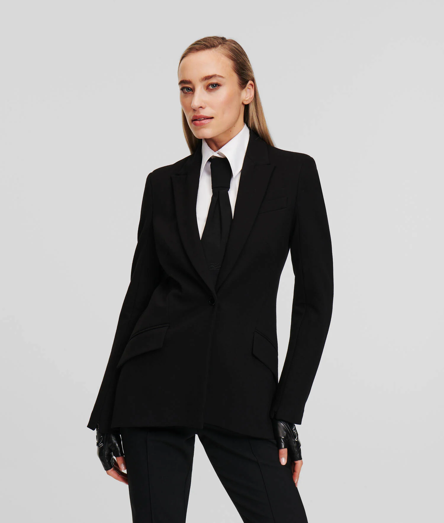 VESTE EN PUNTO - Noir