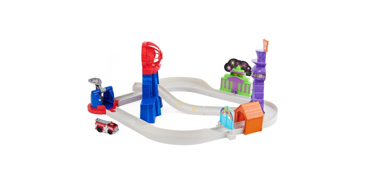 Spin MasterPaw Patrol - The Movie - True Metal Red Avonturenstad Racebaan