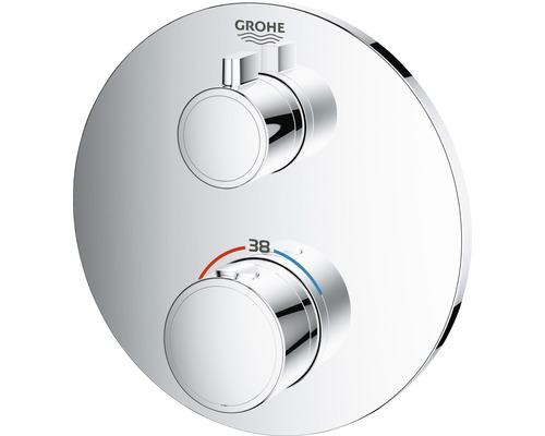 GROHE douchekraan met thermostaat GROHTHERM chroom 24075000