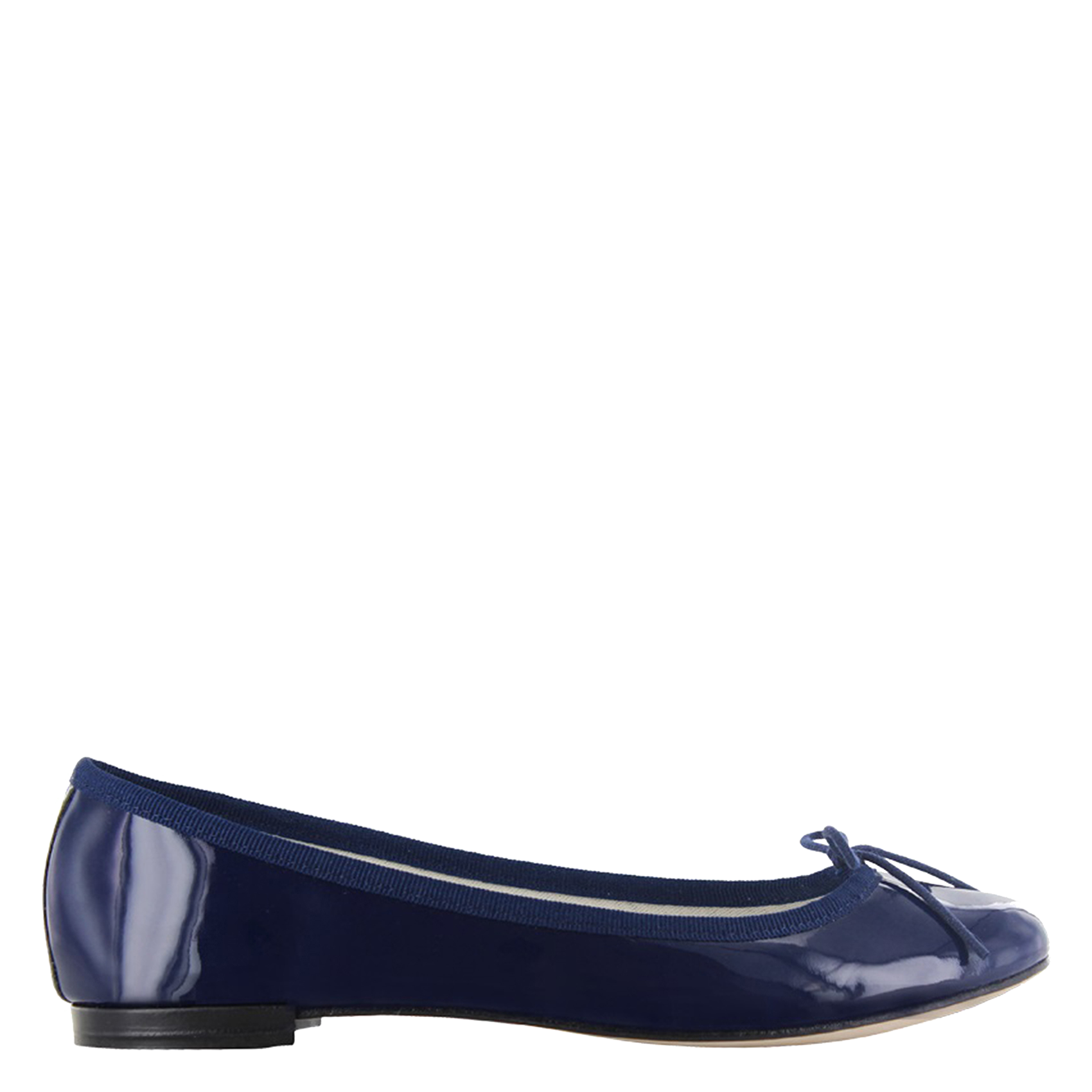 CENDRILLON - Ballerines vernies en cuir vernis | Bleu
