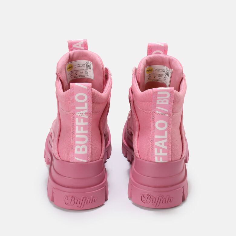 Aspha NC Mid bottines véganes, fuschia