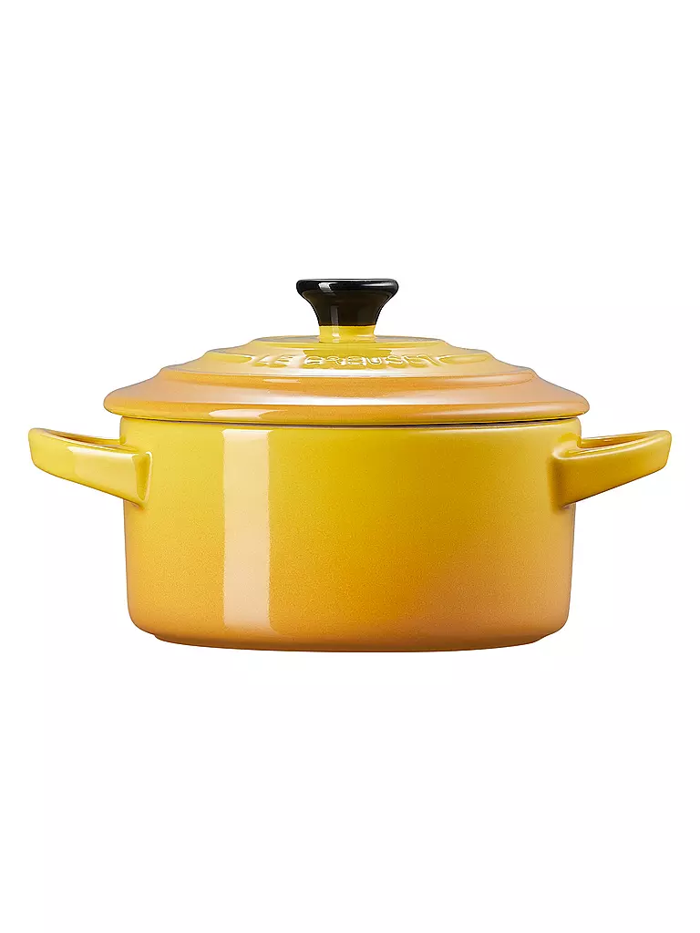 LE CREUSET Mini-Cocotte POTERIE 10cm/0,2L Nectae gelb