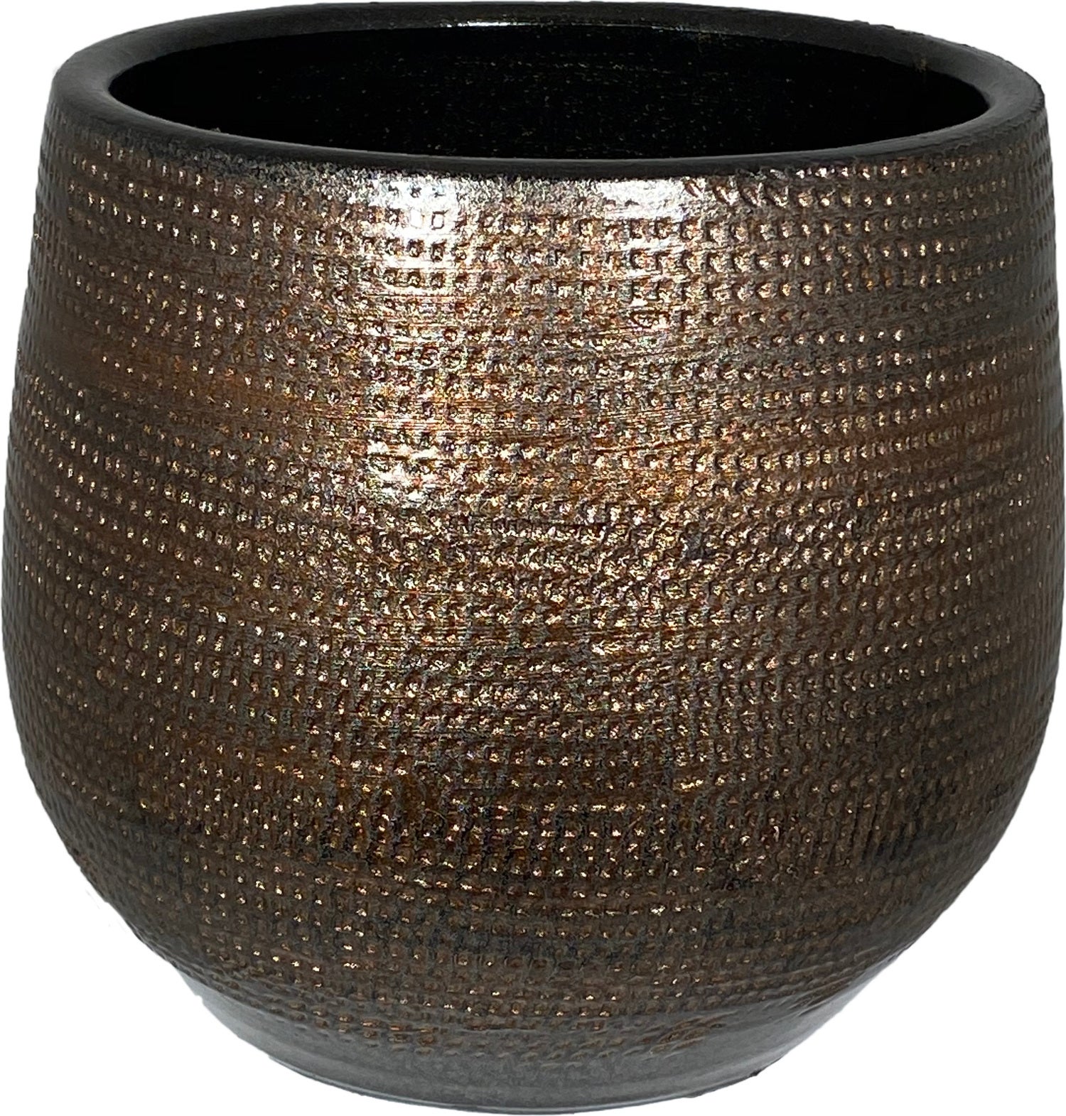 HS bloempot Tokio bruin D 39 H 36 cm