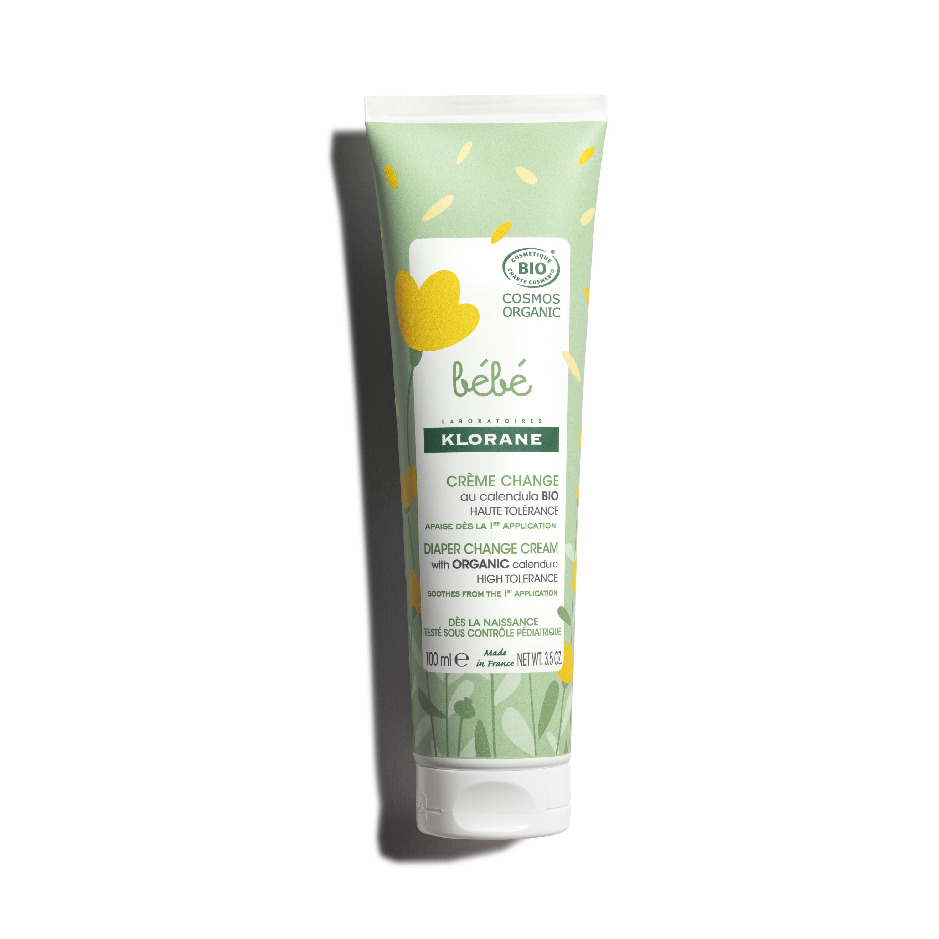 Klorane Bébé Windelwechsel Creme<br>100 ml, Tube, Creme, Bio