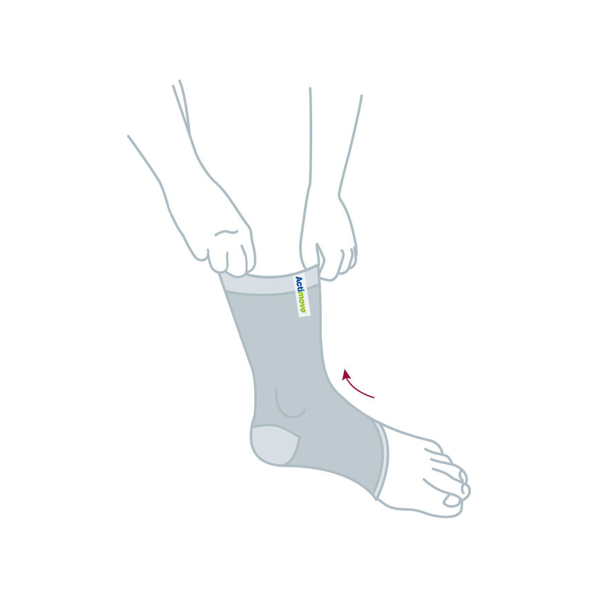 Actimove Arthritis Care ankelstøtte XXL 1 stk