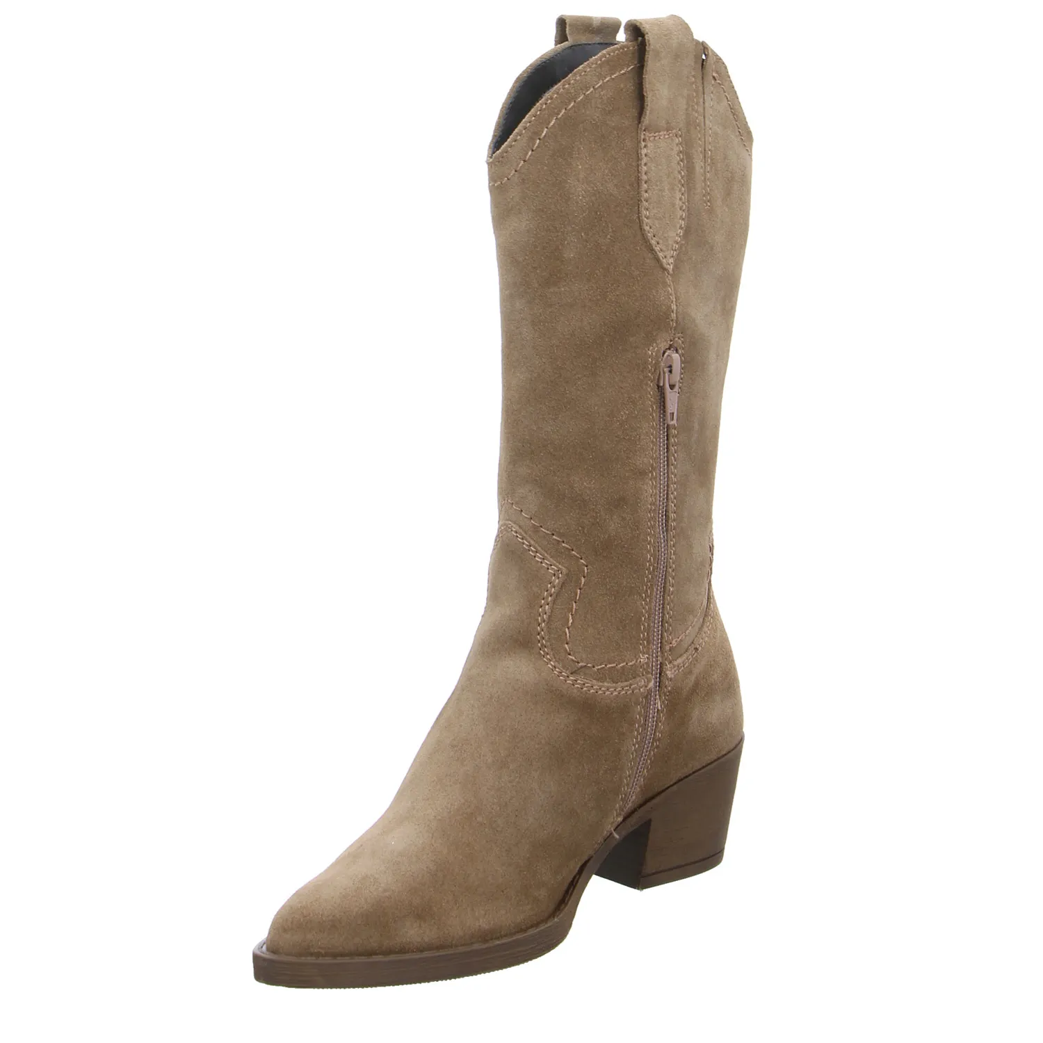 TAMARIS Stiefel Braun Leder