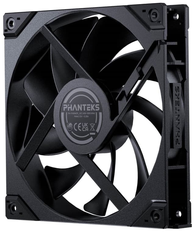 Phanteks M25 Gen2 140mm PWM-blæser (sort)
