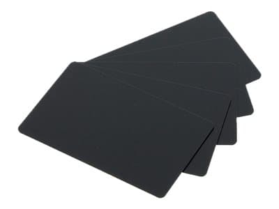 Evolis - Ikke-plastifisert polyvinylklorid (PVC-U) - 30 mille - matt svart - 86 x 54 mm 500 kort kort - for Evolis Quantum 2 Standard