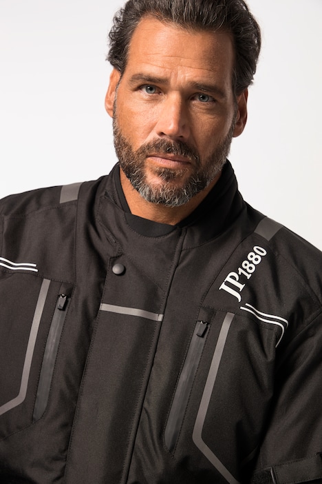 Motorrad-Jacke, Soft Protektoren, Reflex Einsätze