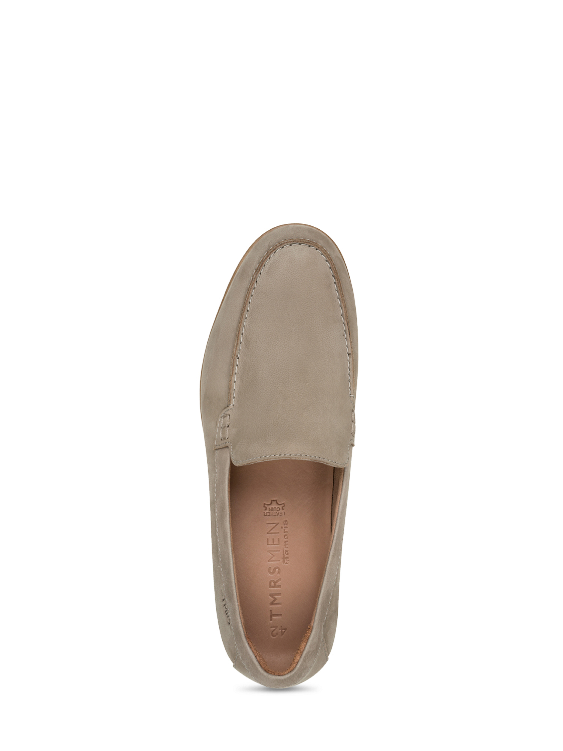 Tamaris Beige Leather Loafer