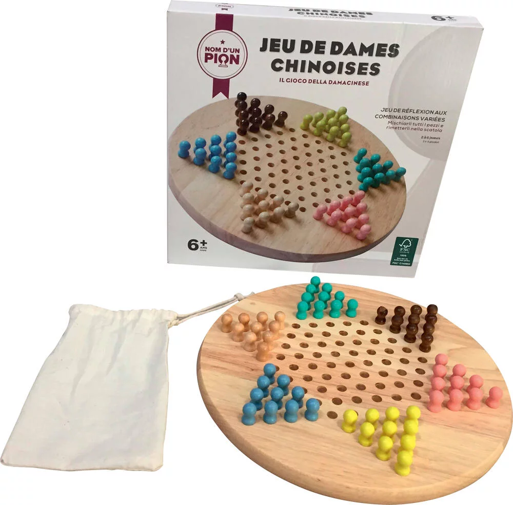 JEU DE DAMES CHINOISES