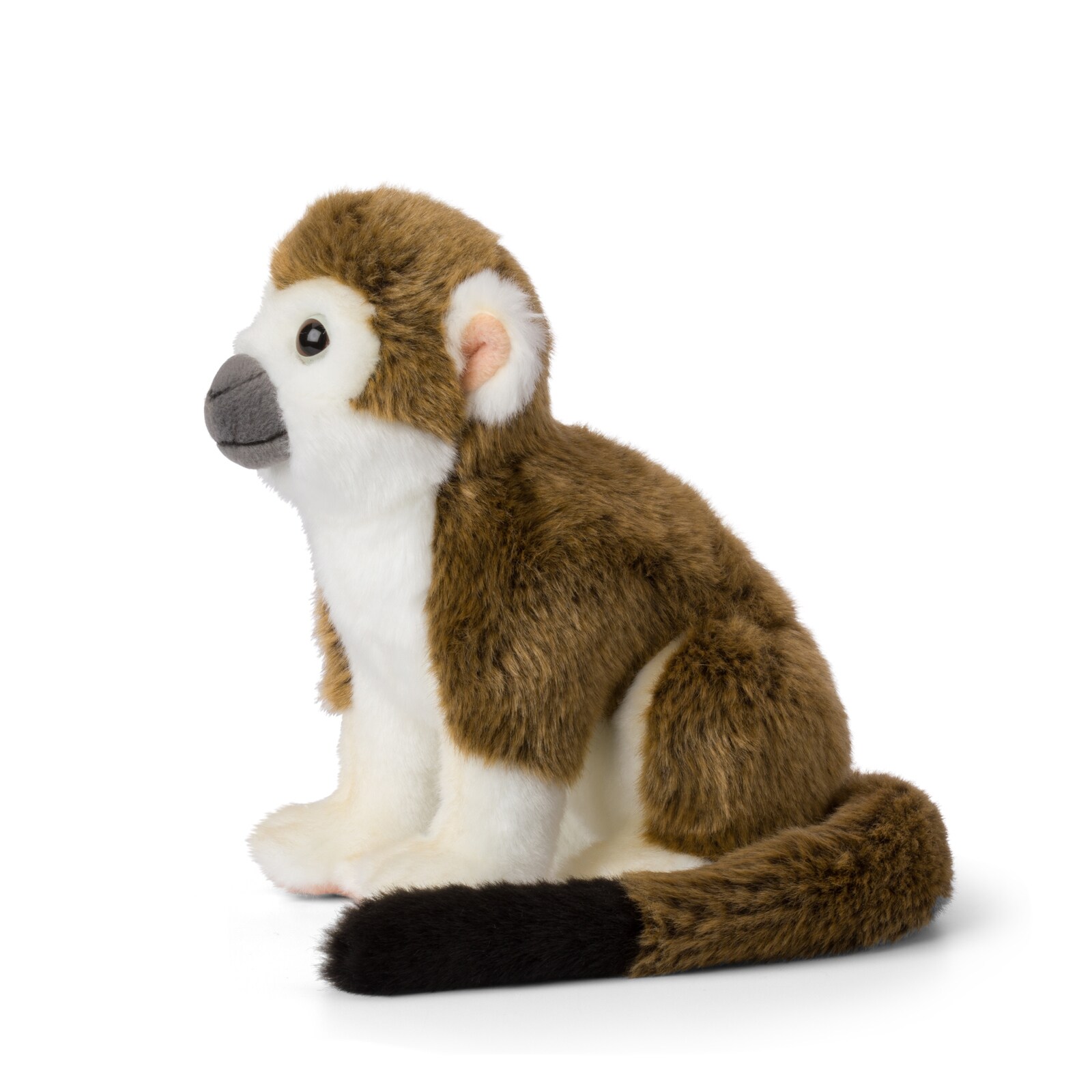 WWF - Plüschtier - Totenkopfäffchen (sitzend, 23cm) lebensecht Kuscheltier Stofftier Plüschfigur