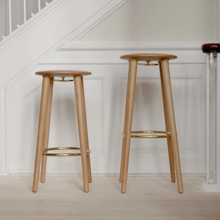 Umage - The Socialite Barhocker H 77,5 cm, Eiche dunkel