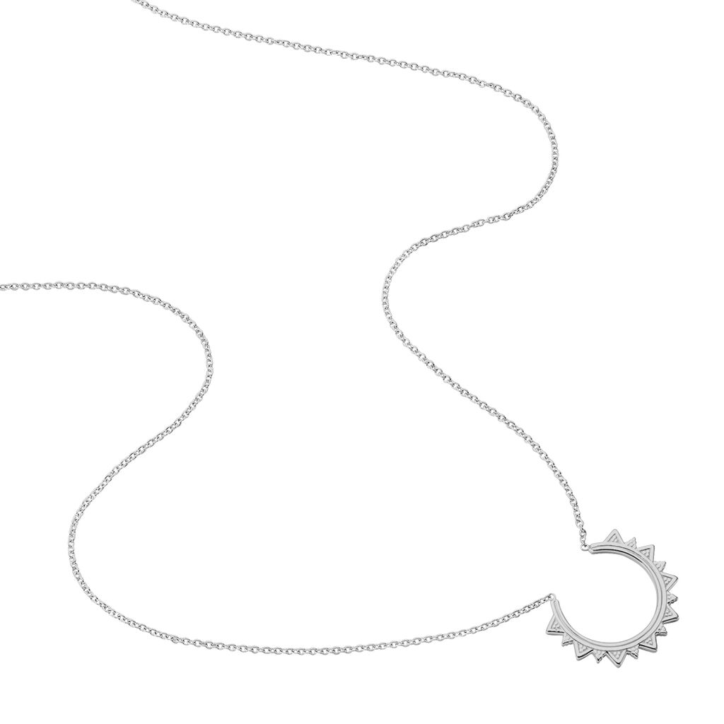 Collier Mariella Argent Blanc