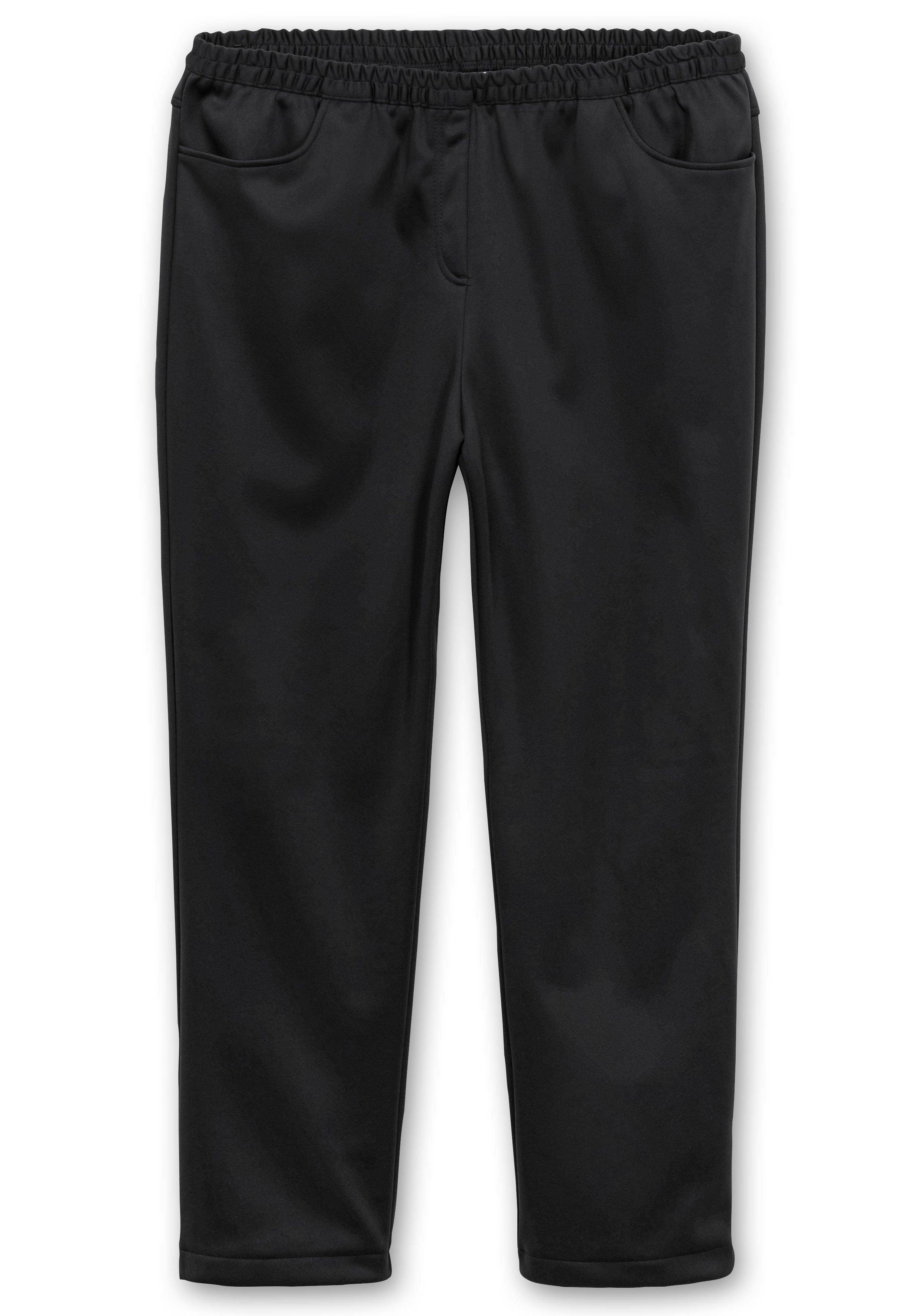 Gerade Thermohose mit Komfortbund