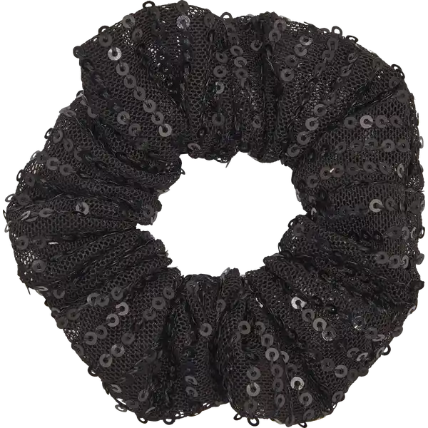 Haargummi Scrunchie mit Pailletten