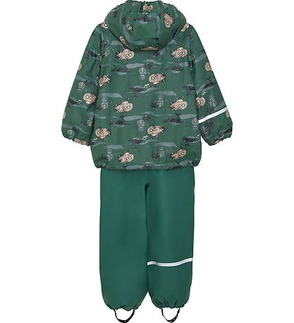 CeLaVi Regnt?j m. Fleece - Smoke Pine