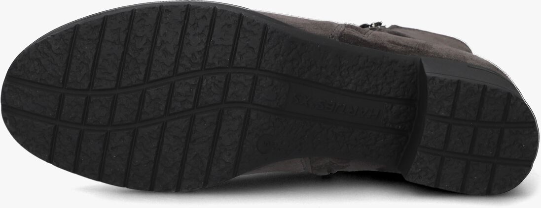 grijze hartjes enkelboots h rits booty