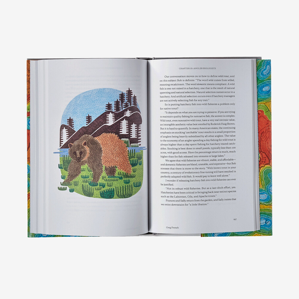 Die bedrohte Cutthroat-Forelle: Auf den Spuren des Schicksals der einheimischen Forelle des Yellowstone-Nationalparks von Greg French (gebundenes Buch/auch als E-Book erhältlich, 14,95 $)