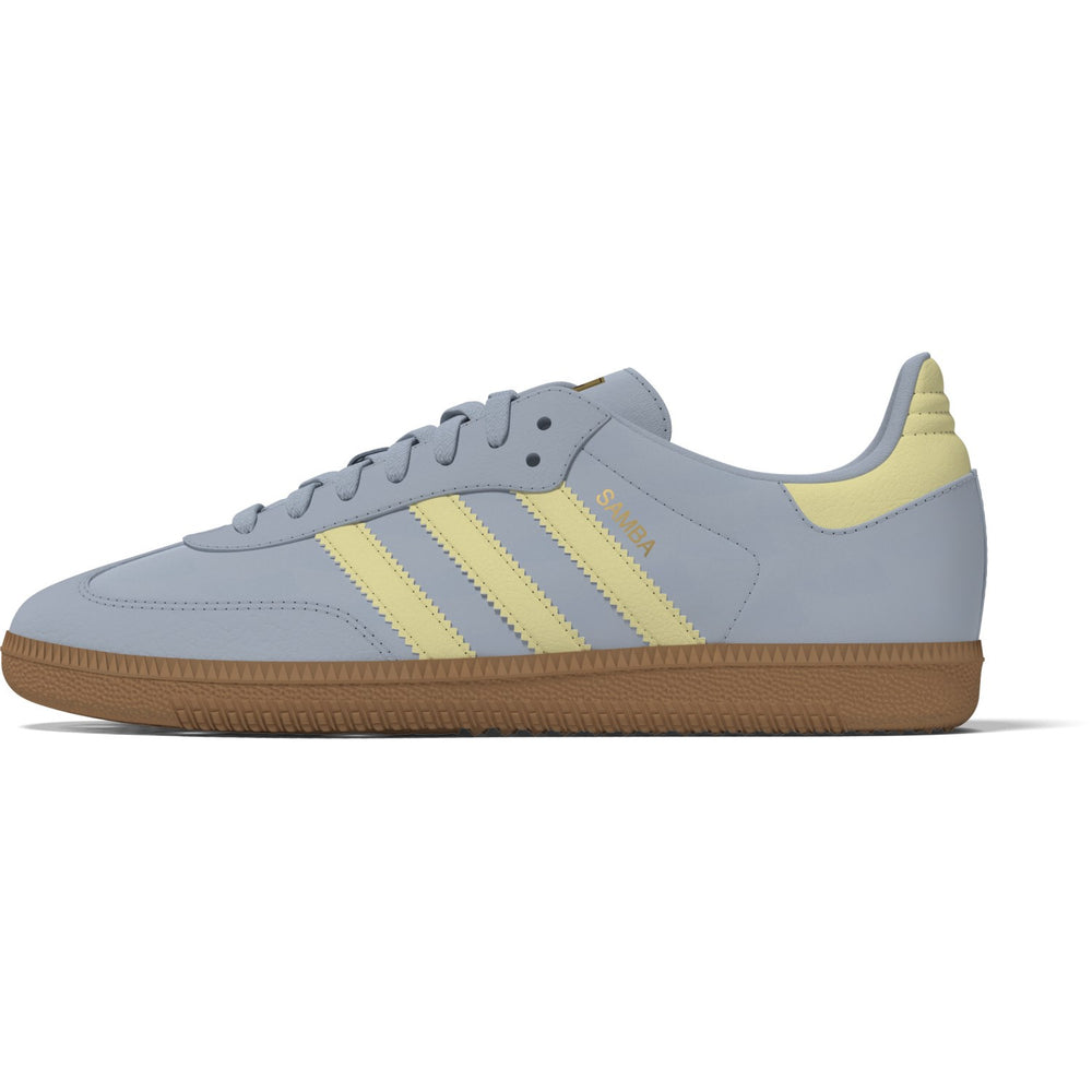 Køb adidas Originals Wonder Blue/Powder Yellow/Gum 3 Samba Og J Sneakers