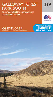 Galloway Forest Park South - OS Explorer Map 319 (Sheet map, folded)