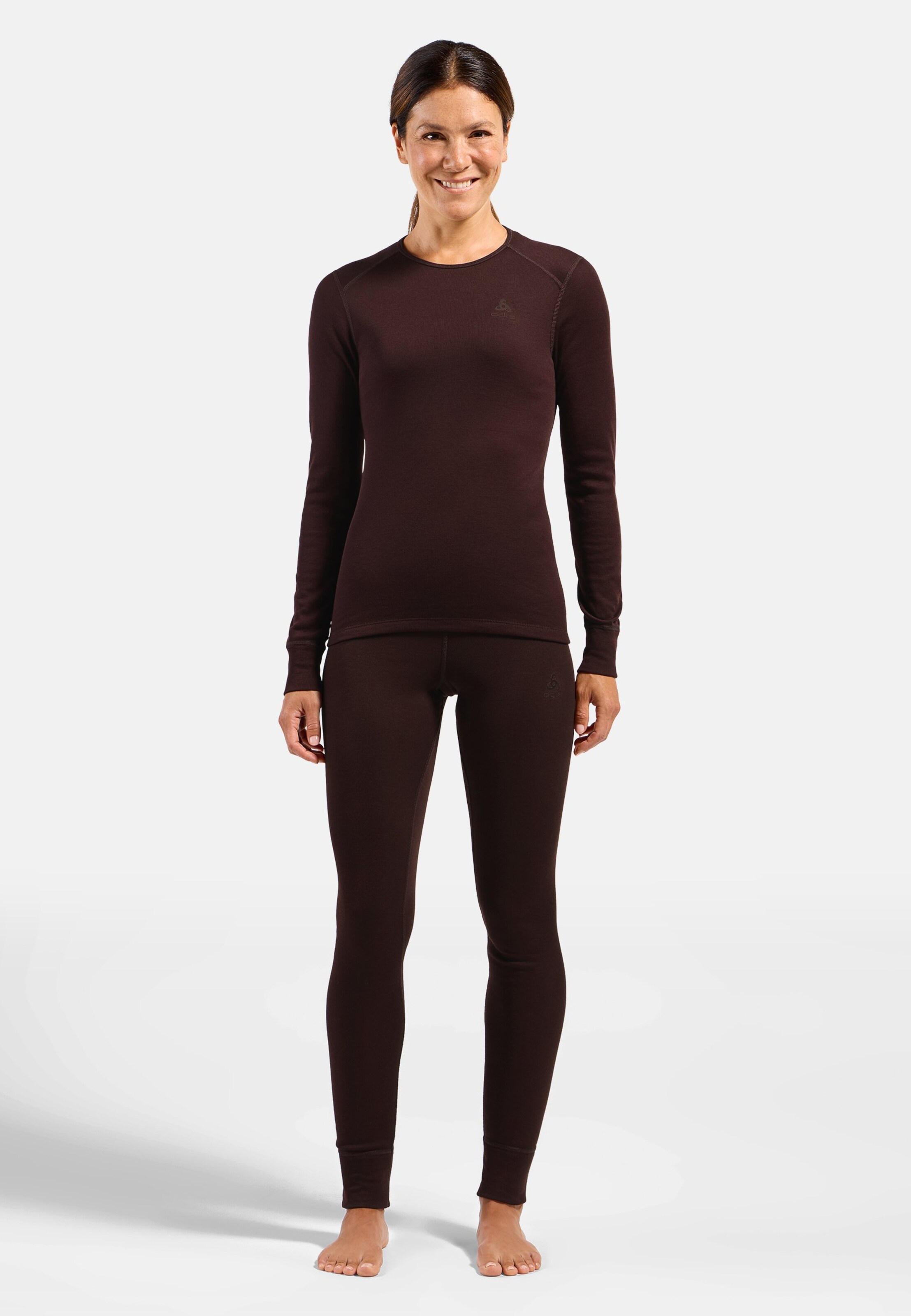 Active Warm Base Layer Langarmshirt in fudge