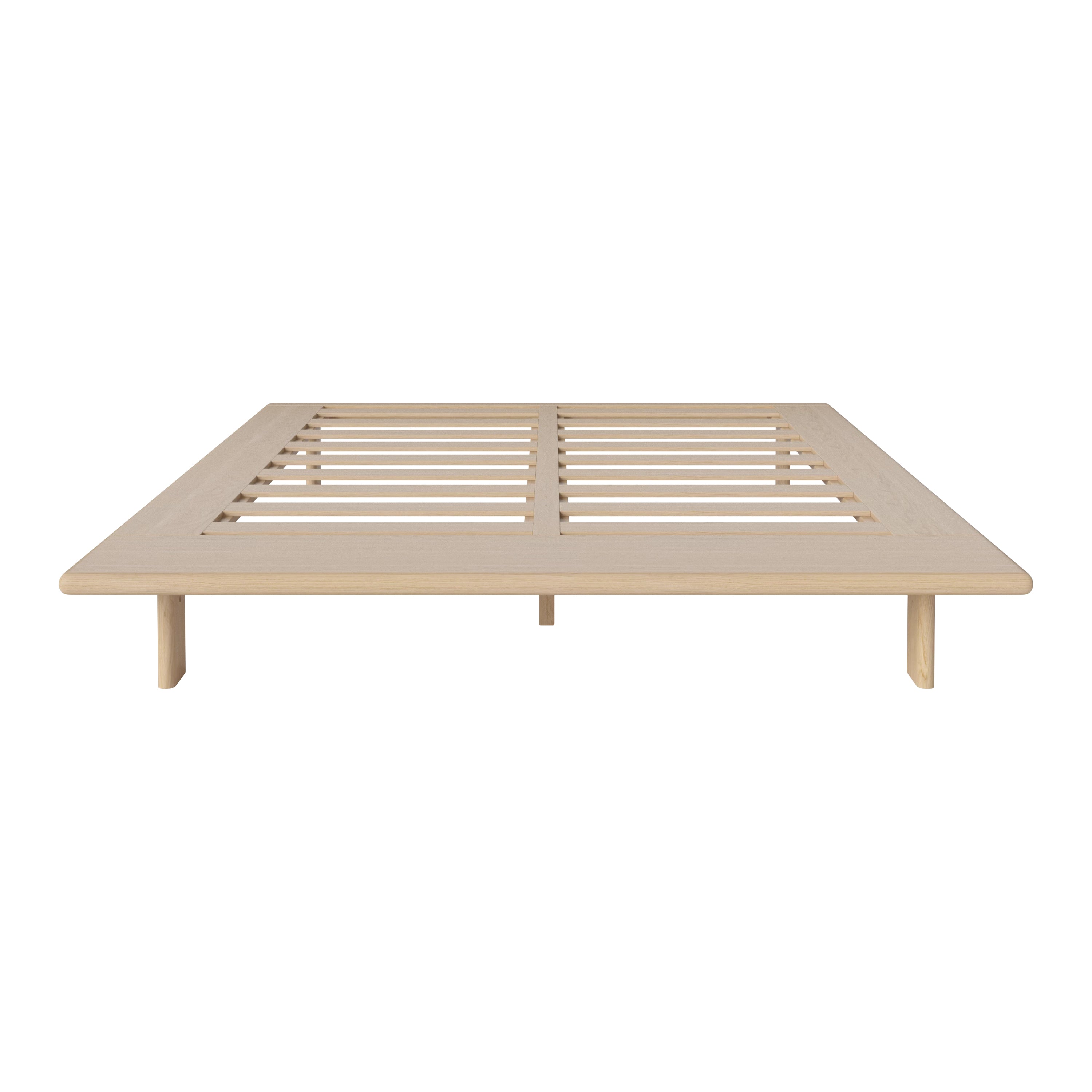 Bolia Haven Bedframe 166 cm - White pigm oiled oak