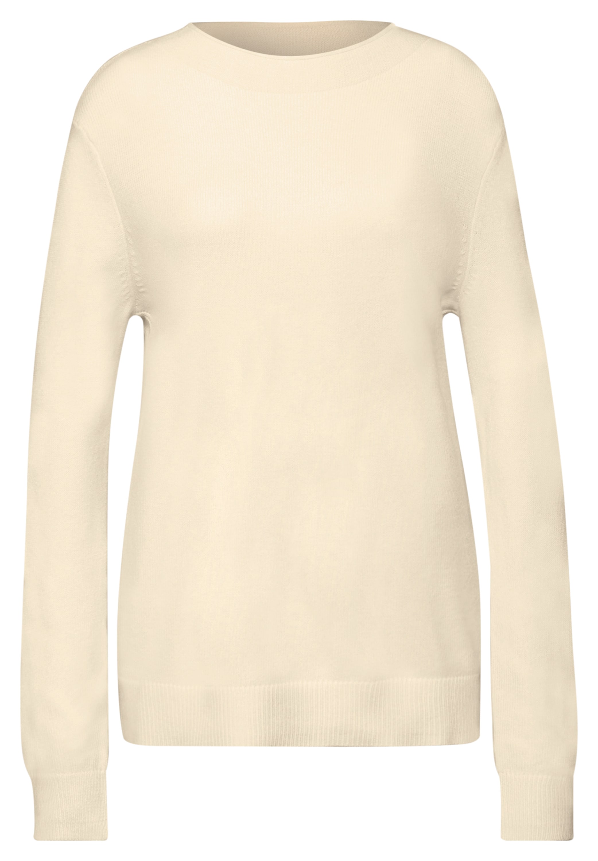 STREET ONE Strickpullover , mit feiner Rollkante