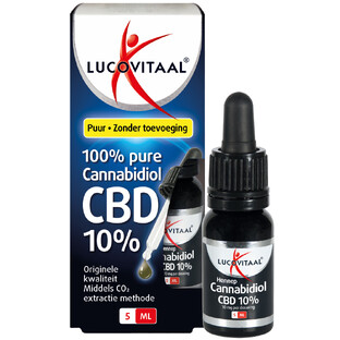 Lucovitaal Cannabidiol CBD Olie 10% 5ML