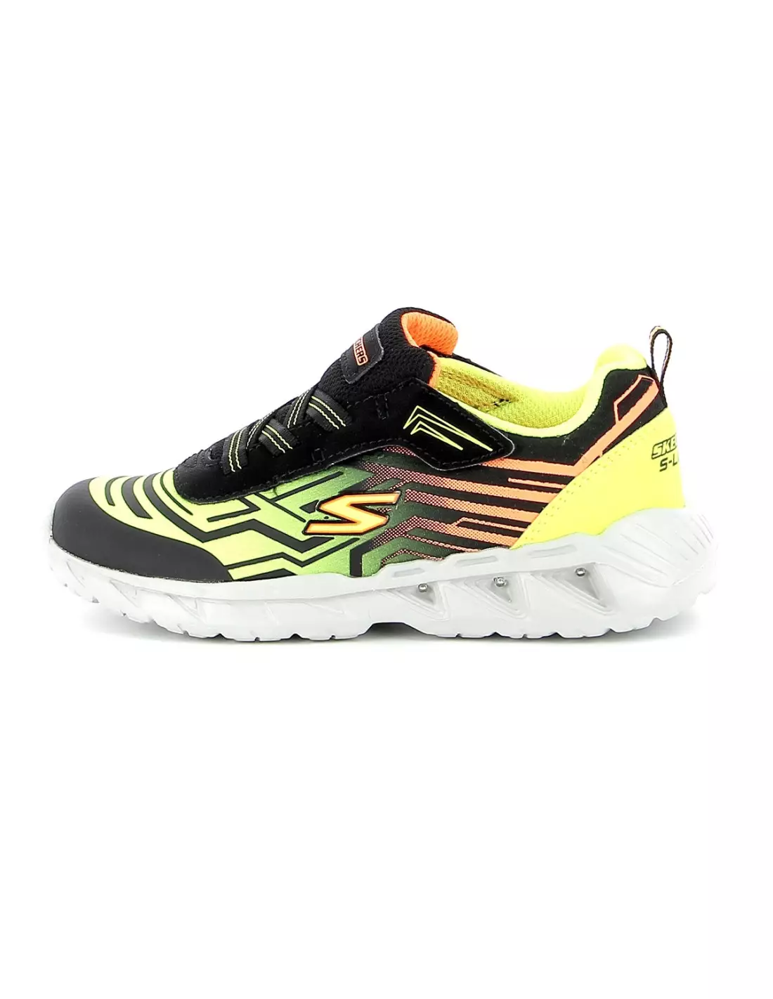 SKECHERS LIGHTS MAGNA - Baskets YellowOrange