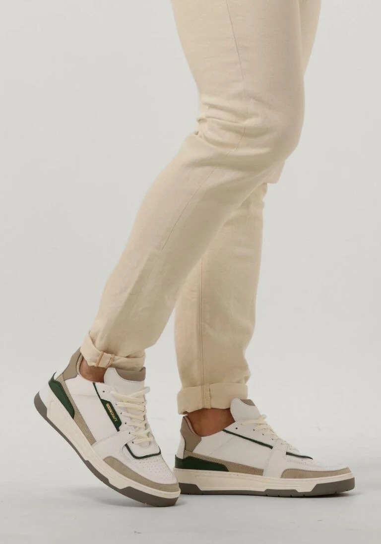 GOOSECRAFT witte goosecraft lage sneakers blake men