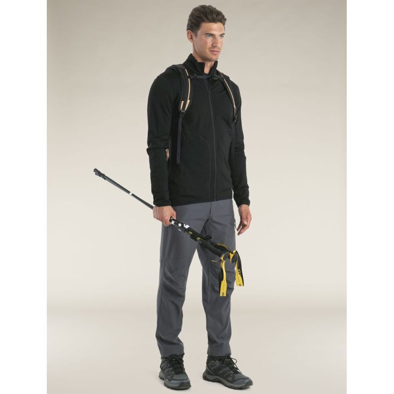 560 RealFleece Elemental II LS Zip - Polaire en laine mérinos homme