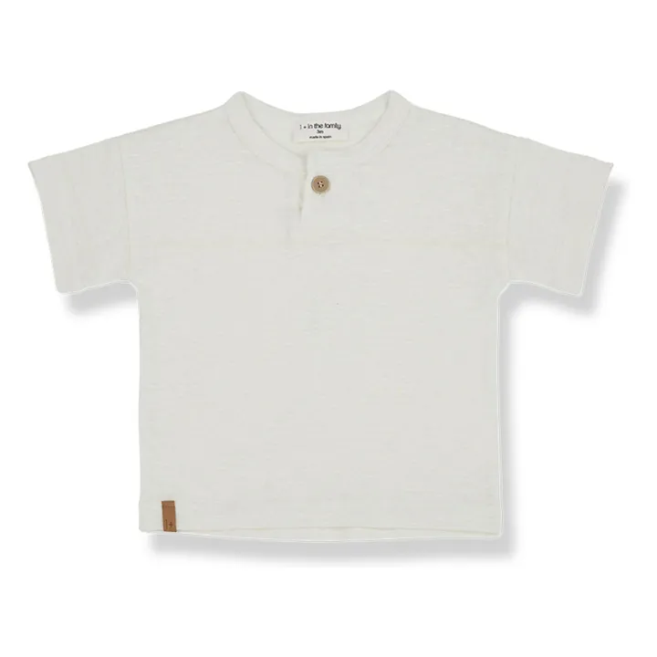 1+ in the family T-shirt Valdarno Lin | Ecru