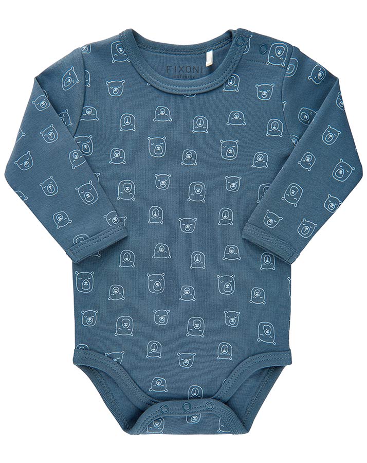 Langarm-Body INFINITY AOP in blau