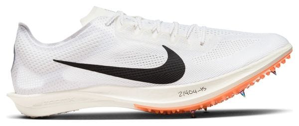 Chaussures d'Athlétisme Nike ZoomX Dragonfly 2 Proto Blanc Orange Homme