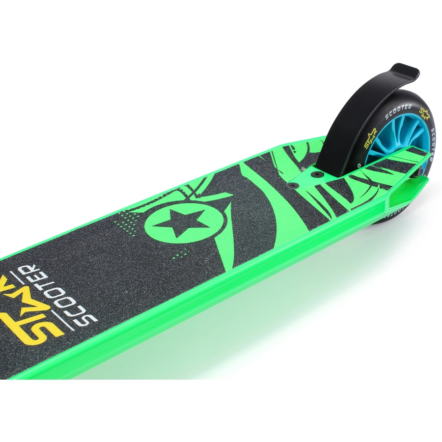 Star Scooter Roller Stunt Trick 110mm Mini grün