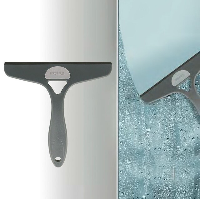 metaltex Duschabzieher 20 cm grau