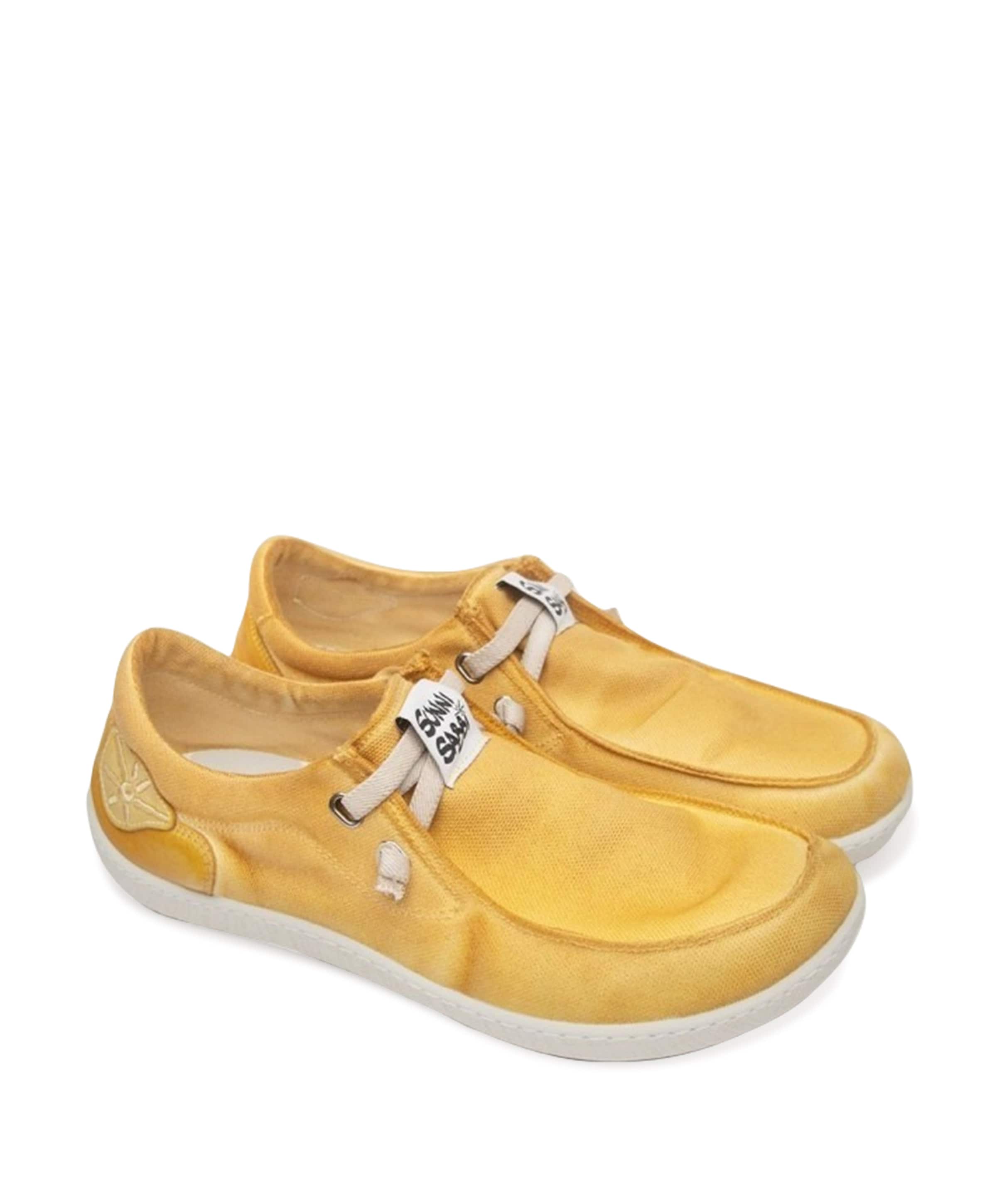 Sunni Sabbi KUNASH_002 heren veterschoenen geel