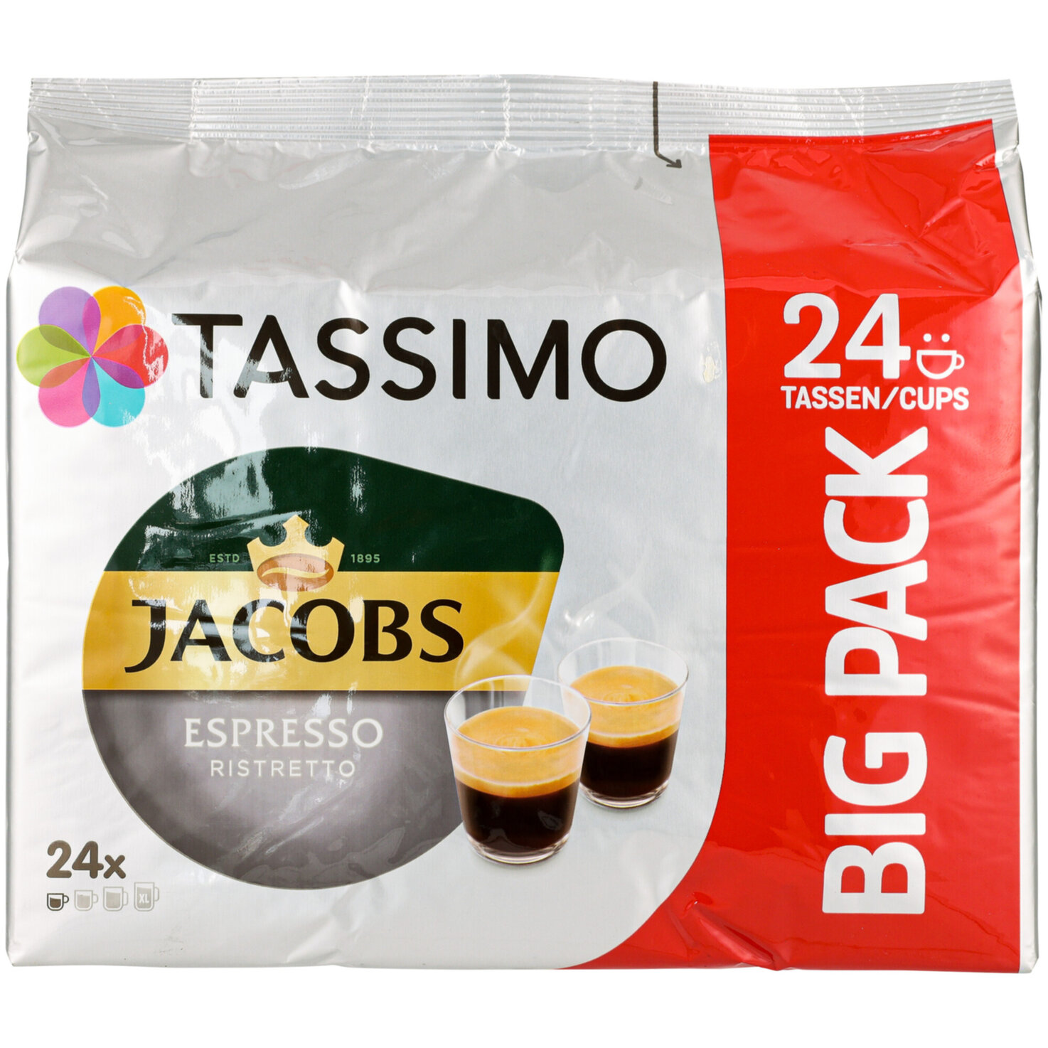 Tassimo Espresso Ristretto Kaffeekapseln 24 Stück