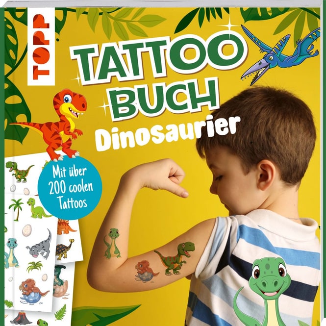 Tattoobuch - Dinosaurier - Mit über 200 coolen Tattoos