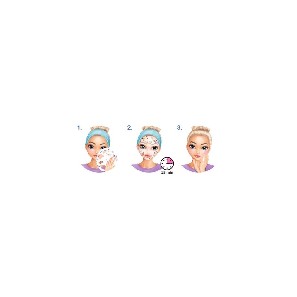 TOPModel - 3 x Ansigtsmaske CITY GIRLS, dyr