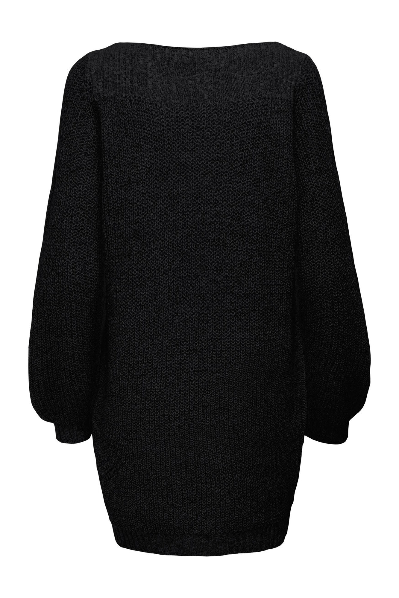 Vestido curto de tricô