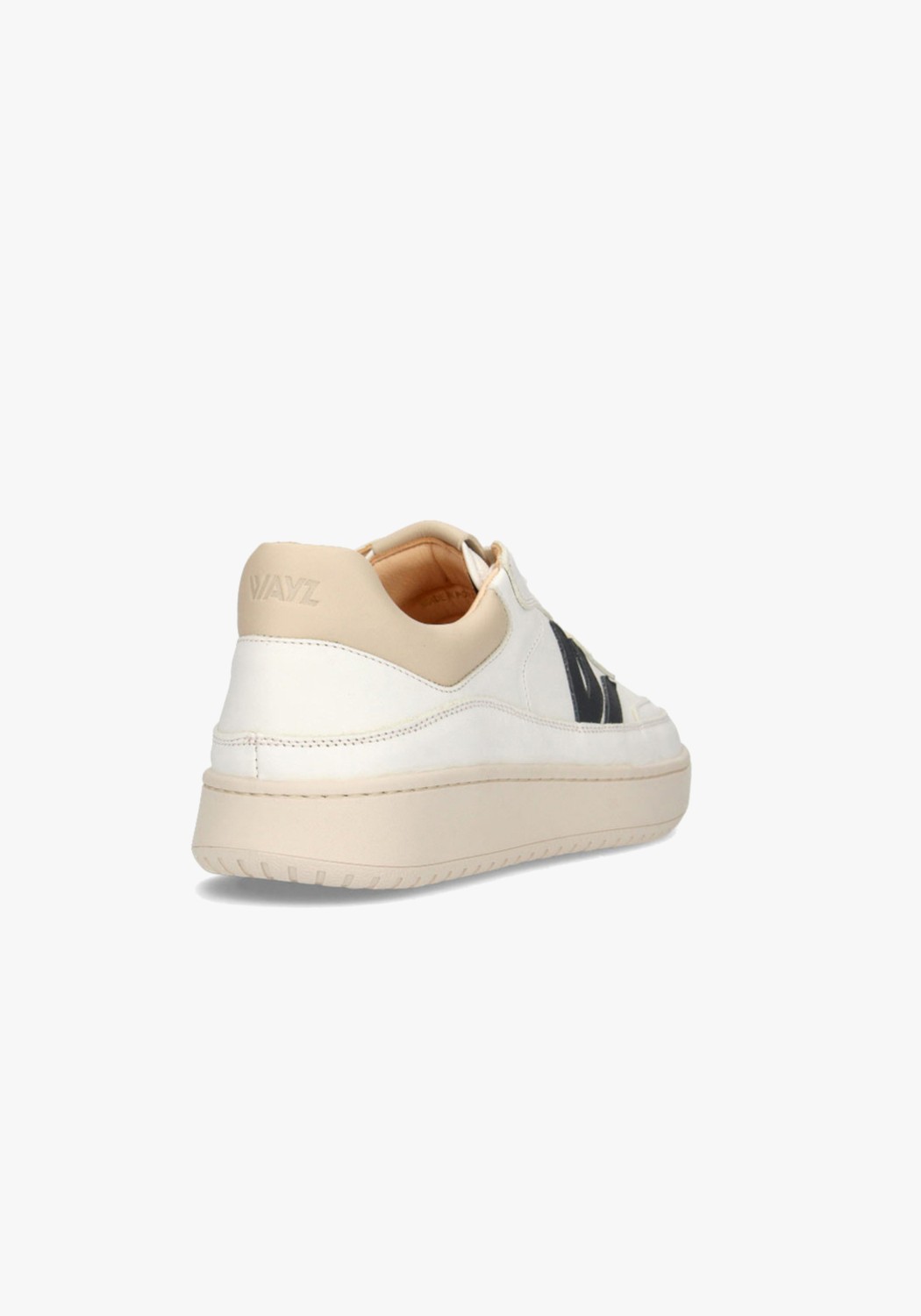 Wayz Sneaker The Misfit White Grey Almond Milk